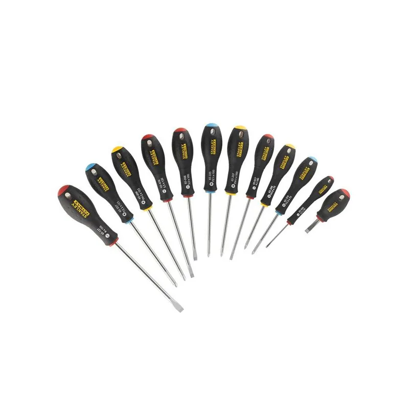 Stanley FatMax Screwdriver Set, 12 Piece in Black Black