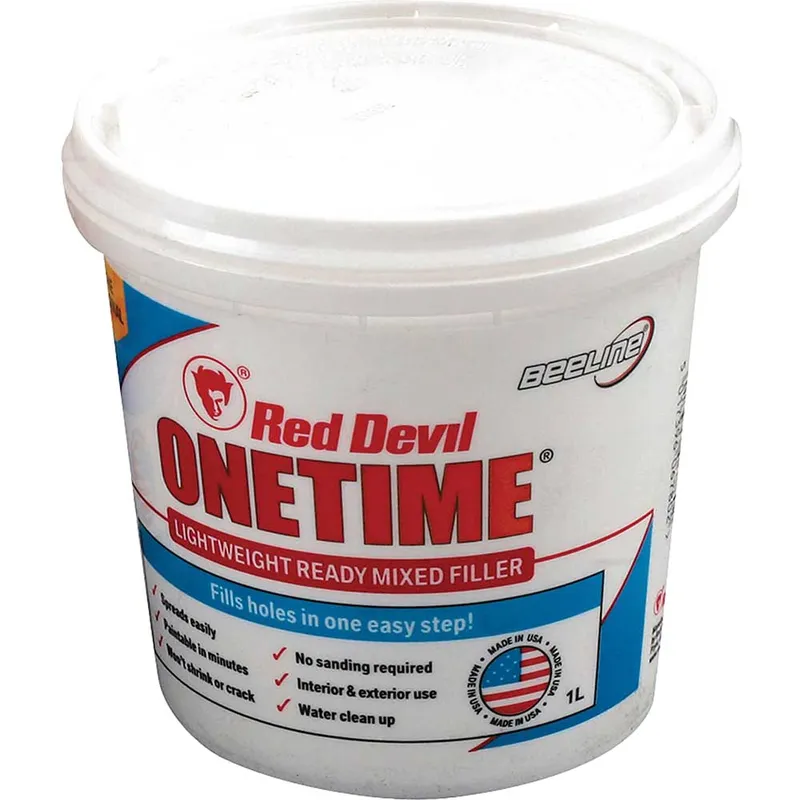 Stanley Red Devil Onetime Ready Mixed Filler 1l