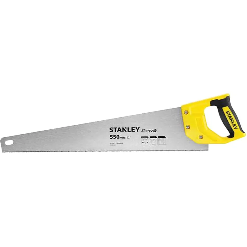 Stanley Sharpcut Hand Saw 22" / 550mm 11tpi