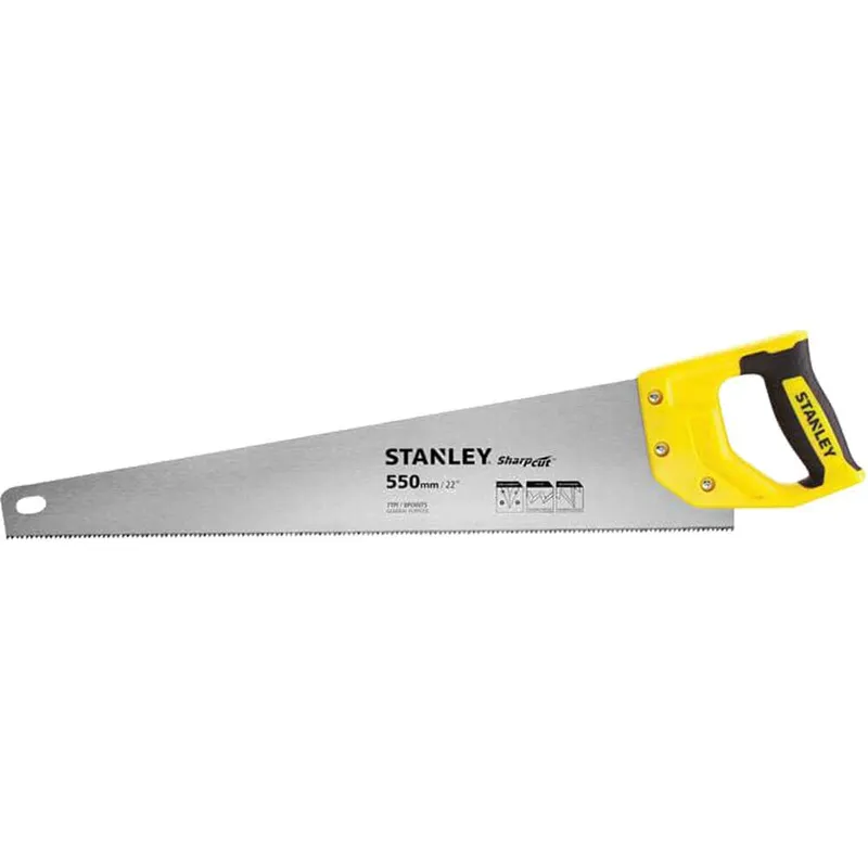 Stanley STHT20368-1 Sharpcut™ Handsaw 550mm (22in) 7 Tpi