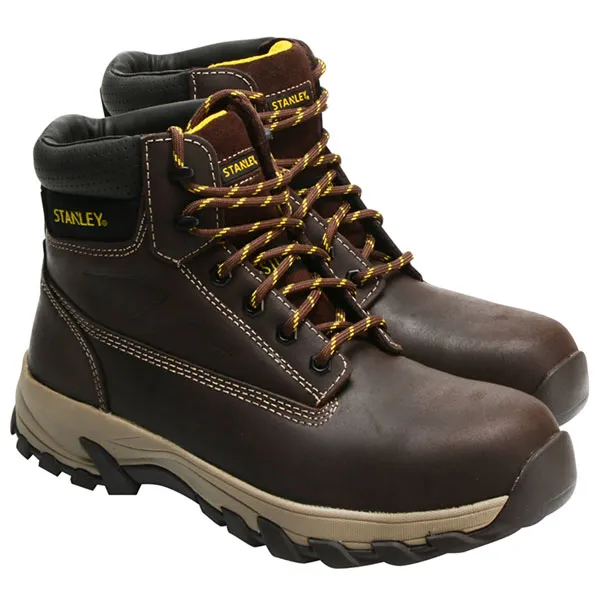Stanley STA10025-104 Tradesman SB-P Brown Safety Boots UK 7 Eur 41