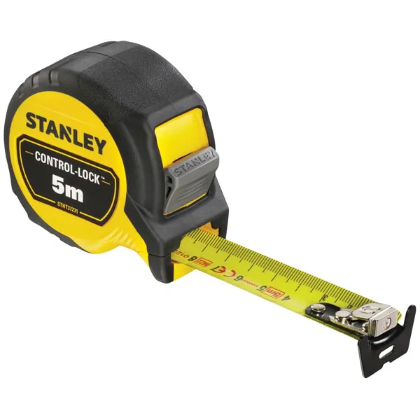 Stanley - STA037233 10m Metric Control Grip Trade Tape Measure Magnetic STHT37233