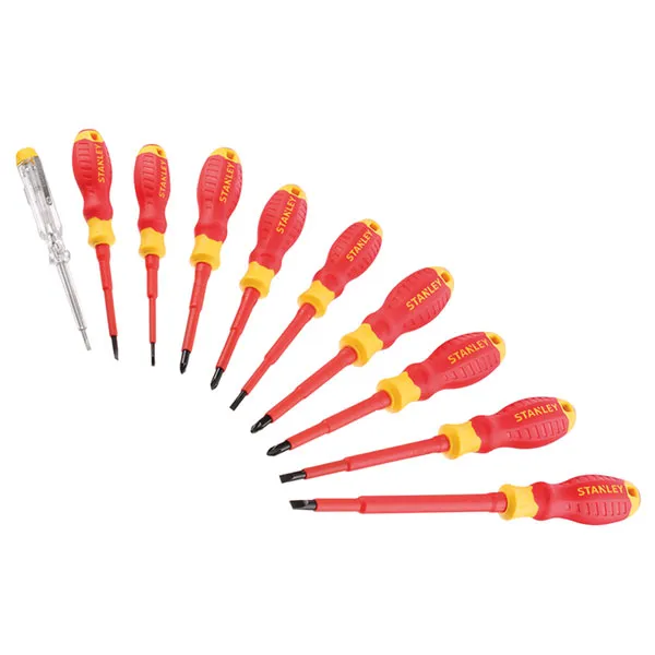 Stanley FatMax 10 Piece Insulated Vde Screwdriver Set
