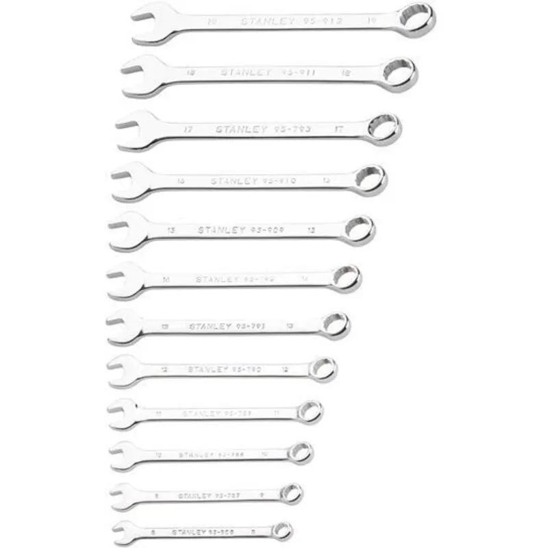 Stanley - STMT82843-0 Combination Spanner Wrench Set 12 Piece STA082843