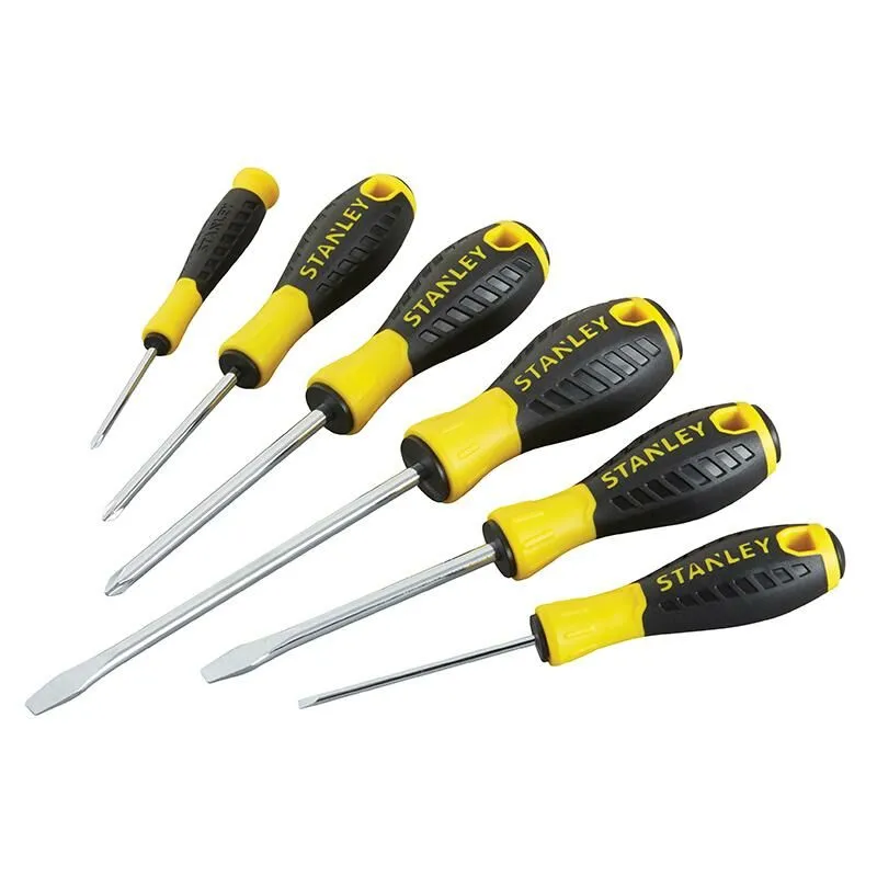 Stanley STHT0-60208 0-60-208 Essential Screwdriver Set, 6 Piece SL/PH