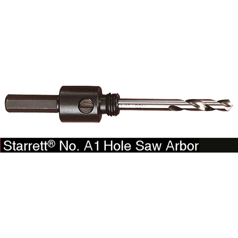Starrett AY1385 A1 Arbor to suit 14-30mm Holesaws