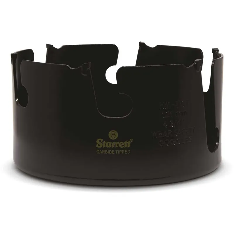 Starrett BF1695 MPH0434 Tct Fast Cut Multi Purpose Holesaw 121mm