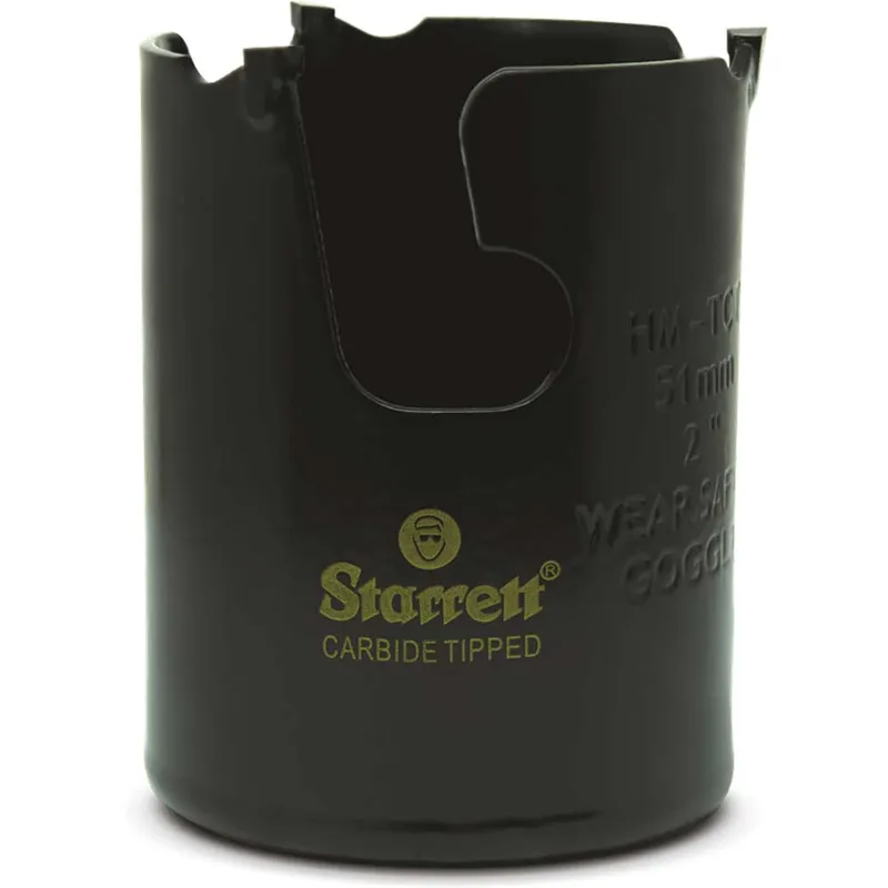Starrett BF1575 MPH0200 Tct Fast Cut Multi Purpose Holesaw 51mm