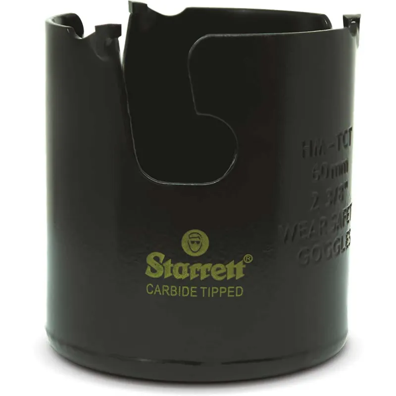 Starrett Carbide Tipped Multi Purpose Hole Saw 60mm