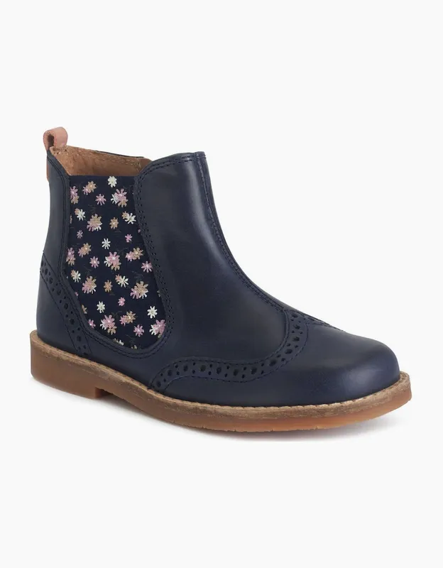Start Rite Girl's 'Bramble' Infant Chelsea Boots in Navy Size: Infant 7.5F Navy