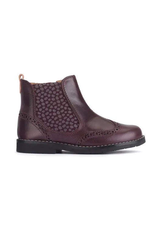 Start Rite Girl's 'Bramble' Infant Chelsea Boots in Burgundy Size: Infant 12F Burgundy Infant 12F