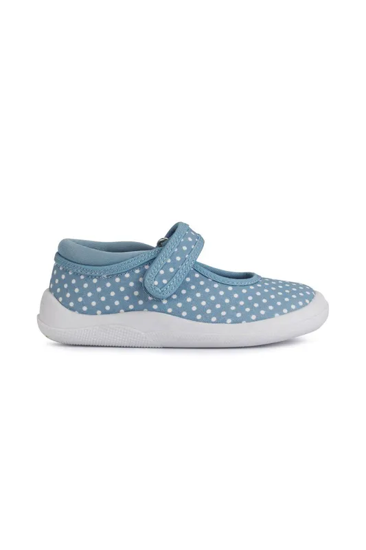 Start-Rite Girl's Wriggles Girls Canvas Shoes - Blue - Size: 5/1