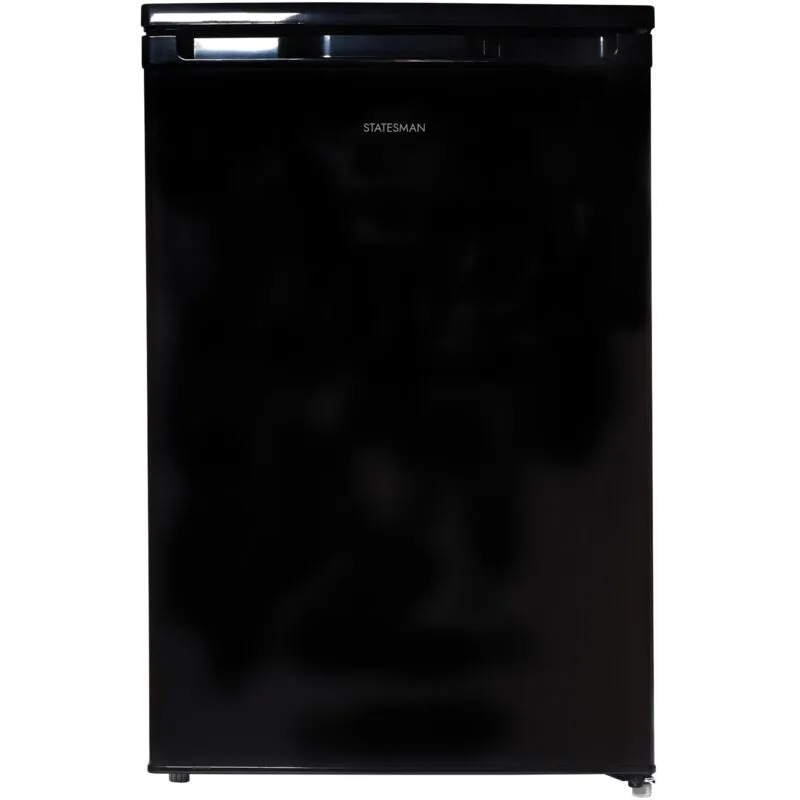 Statesman L255B Under Counter Larder Fridge, 55cm, Black