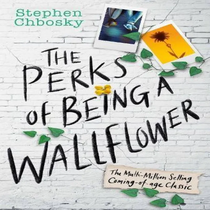 Stephen Chbosky The Perks of Being a Wallflower YA Edition Paperback Book Multicolor