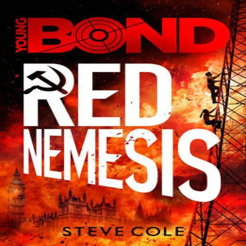 Steve Cole Young Bond: Red Nemesis Paperback Book Multicolor