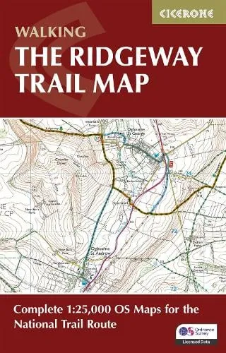 Steve Davison The Ridgeway Trail Map