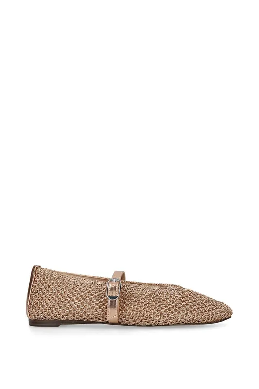 Steve Madden Women's 'Gayla' Flats in Gold Size: 5 - Gold - Size: 5