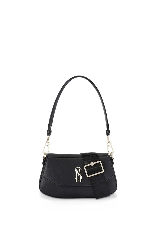 Steve Madden Women's 'Lyon Black' Bag in Black - Black - Size: One Size
