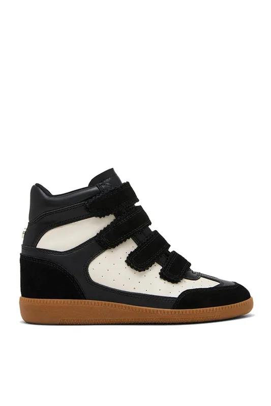 Steve Madden Women's 'Mustang Trainer Black' Trainers in White Size: 4 White