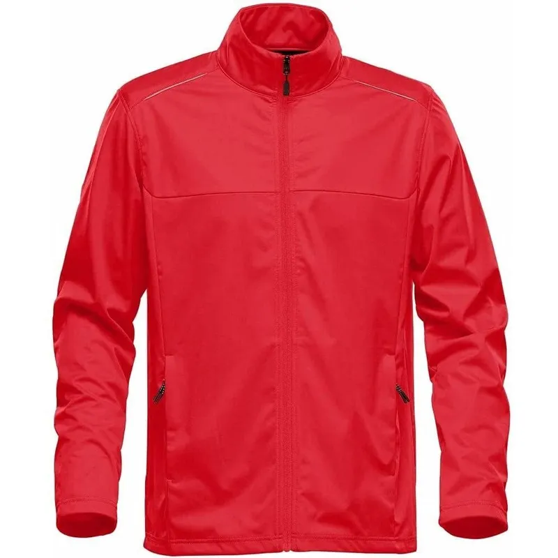 Stormtech Men's Greenwich Lightweight Soft Shell Jacket in Light Red Size: 2XL Light Red 2XL