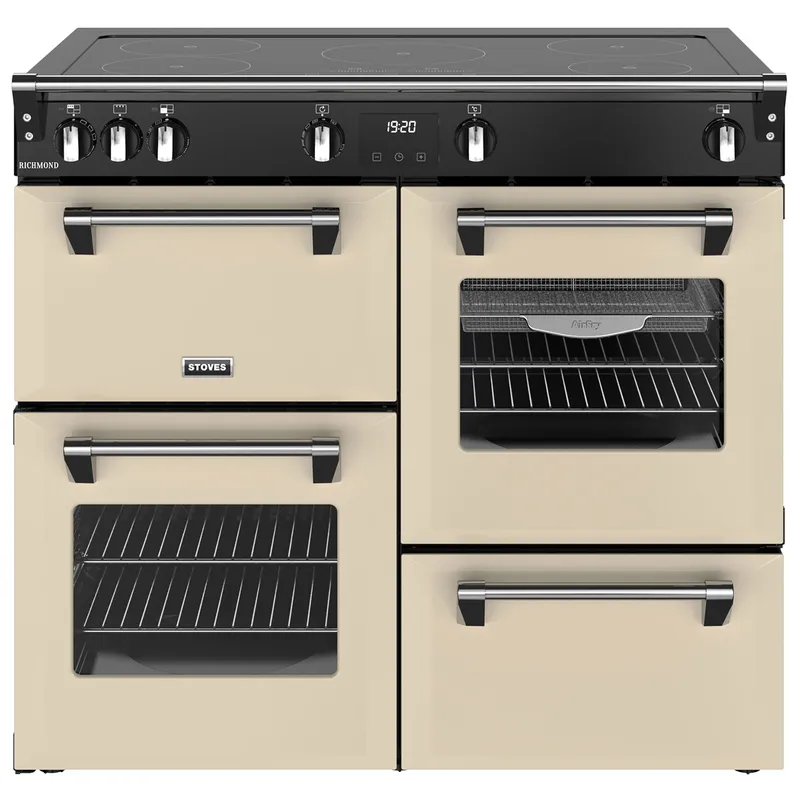 Stoves 444411860 100cm Wide Richmond Induction Range Cooker in Cream