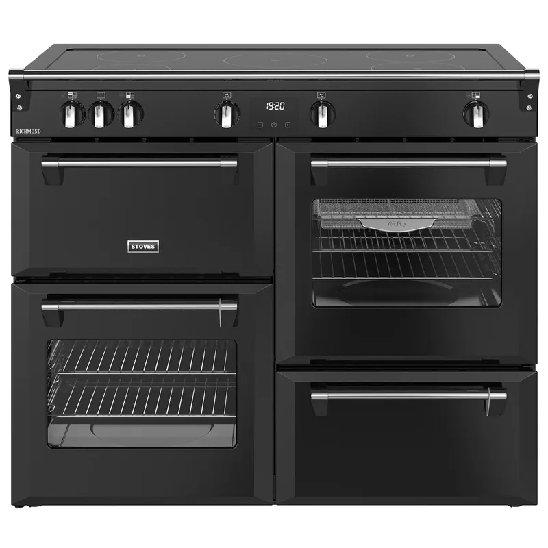 Stoves ST Rca Rich 110EI Tch Blk 11865 Richmond 110cm Induction Range Cooker - Black