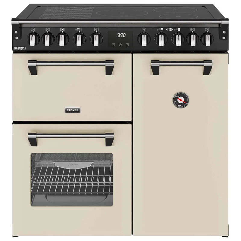 Stoves ST DX Rca Rich 90EI Rty Crm 11870 Richmond DX 90cm Induction Range Cooker - Cream