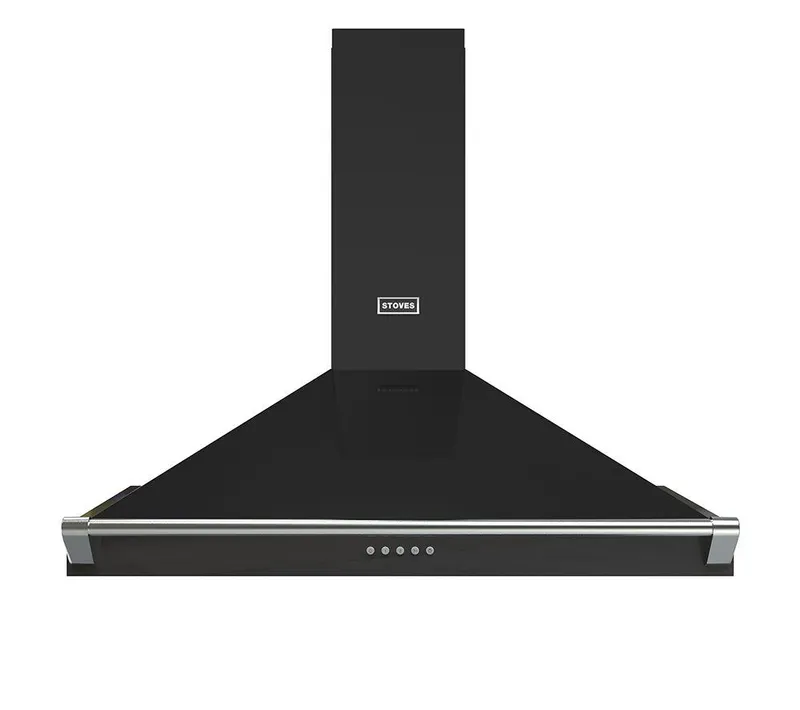 Stoves Richmond 100PYR Chimney Cooker Hood - Black