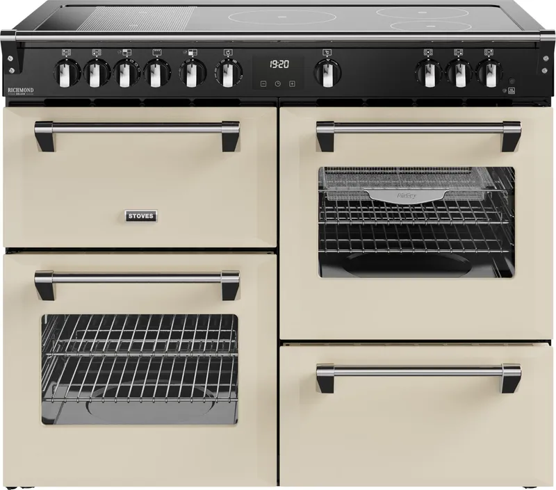 Stoves ST DX Rca Rich 110EI Rty Crm 11879 Richmond DX 110cm Induction Range Cooker - Cream