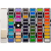 Studio Essentials: Watercolour Paint: Folding Set: 58 Pans