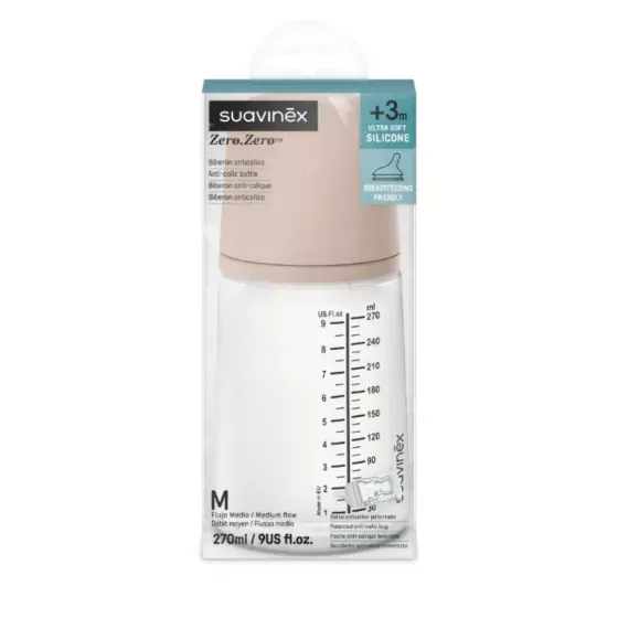 Suavinex ZeroZero Bottle +3m 270ml