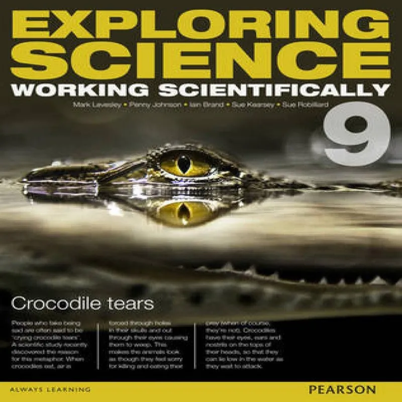 Sue Robilliard Exploring Science: Working Scientifically Year 9 (Exploring Multicolor