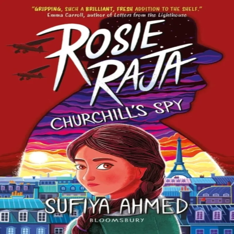 Sufiya Ahmed Rosie Raja: Churchill's Spy Paperback Book Multicolor