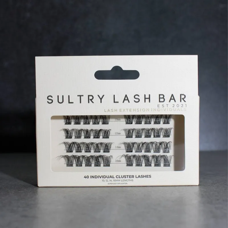 Sultry Lash Bar Women's SL03 Cluster Lash Extensions in Black Black