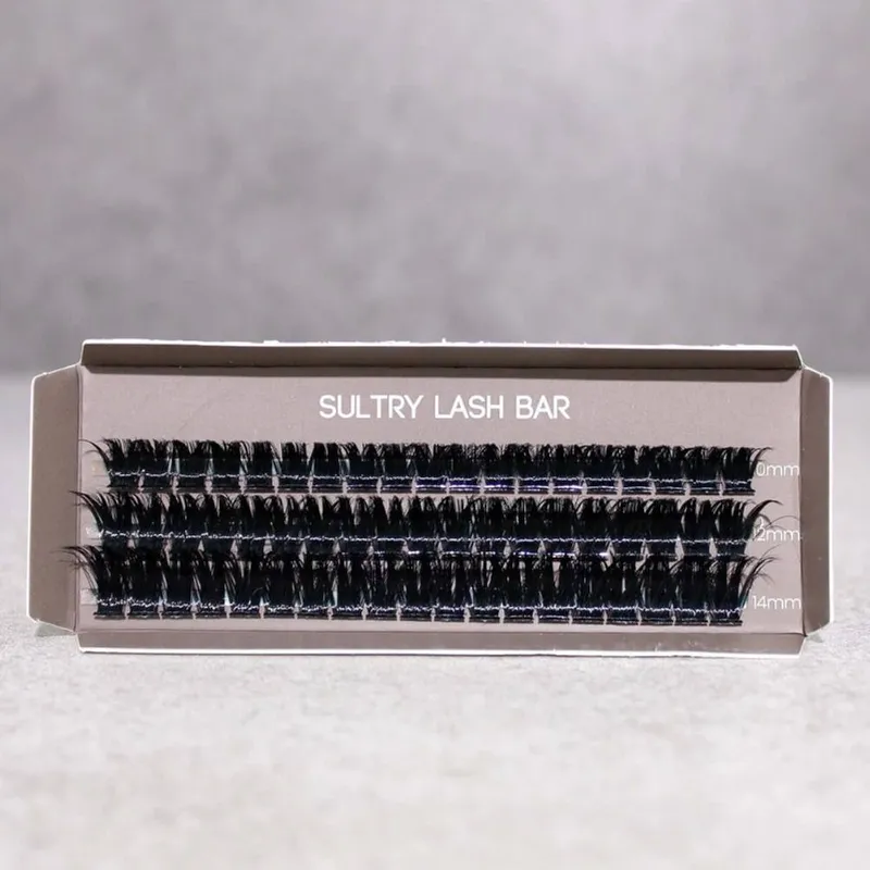 Sultry Lash Bar Women's SL15 Cluster Lash Extensions in Black Black female