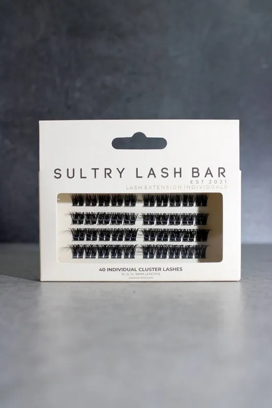 Sultry Lash Bar Women's SL04 Cluster Lash Extensions in Black Black