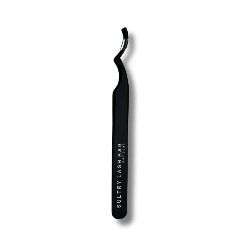 Sultry Lash Bar Tweezers Lash Extension Applicators in Black Size: 1pc - Black
