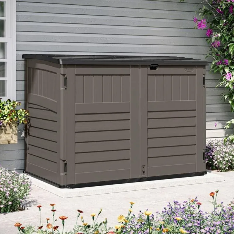 Suncast Stow-Away Large Store - Stone Grey