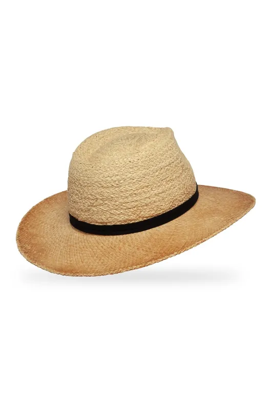 Sunday Afternoon Tulum Unisex Upf 50+ Raffia Fedora - - Size: M