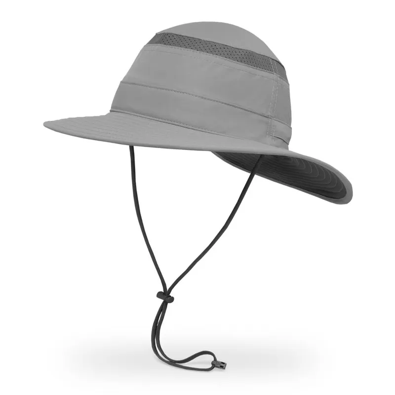 Sunday Afternoons 'Cruiser' Lightweight Ventilated Pack-Flat Upf 50+ Sun Hat in Grey Size: Large Grey L