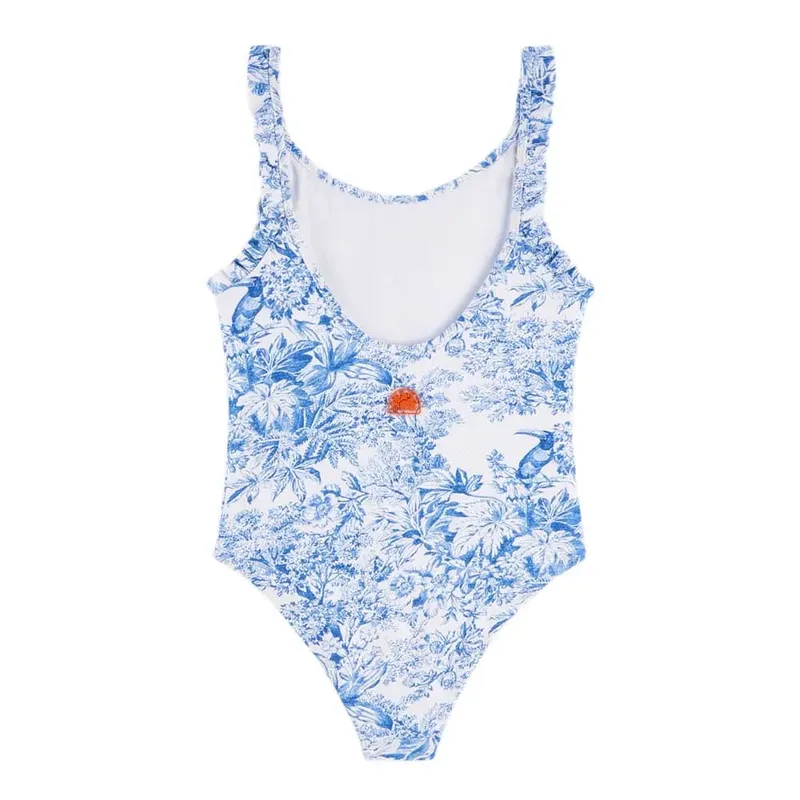 Sundek Toile De Jouy Swimsuit Oversea 8 Years Girls