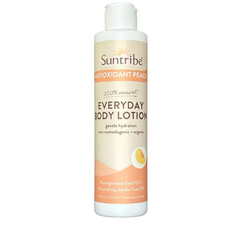 Suntribe Unisex Natural Gentle Body Wash Peach Lotion Antioxidant Peach 200ml in White White 200ml female