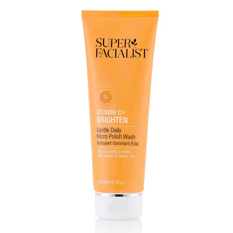 Super Facialist Vitamin C Daily Gentle Micro Polish Wash 125ml