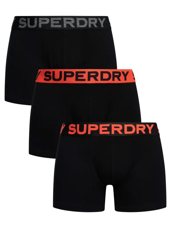 Boxer shorts Superdry (x3) Noir S