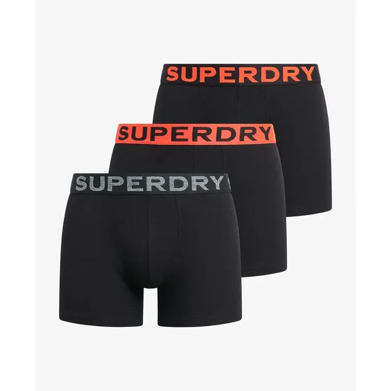 Boxer shorts Superdry (x3) Noir XL