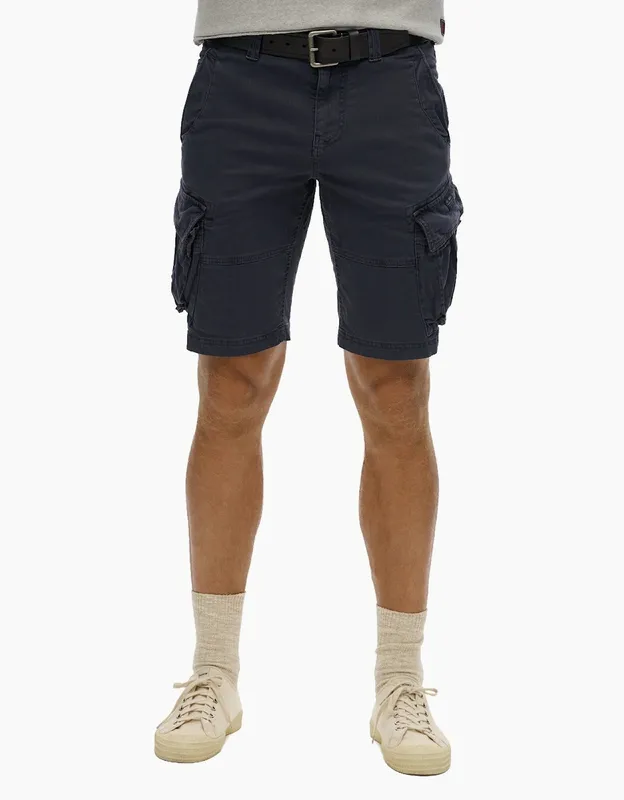 Men's Superdry Mens Core Cargo Shorts - Navy - Size: 32/34