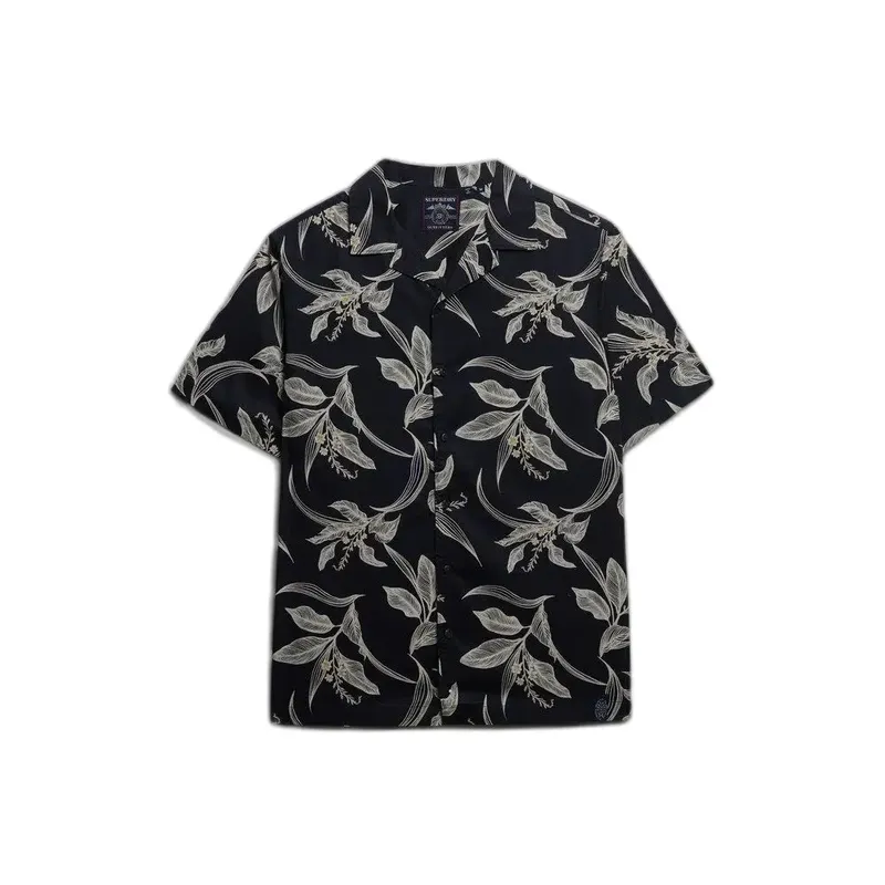 Shirt Superdry Hawaiian Bleu L