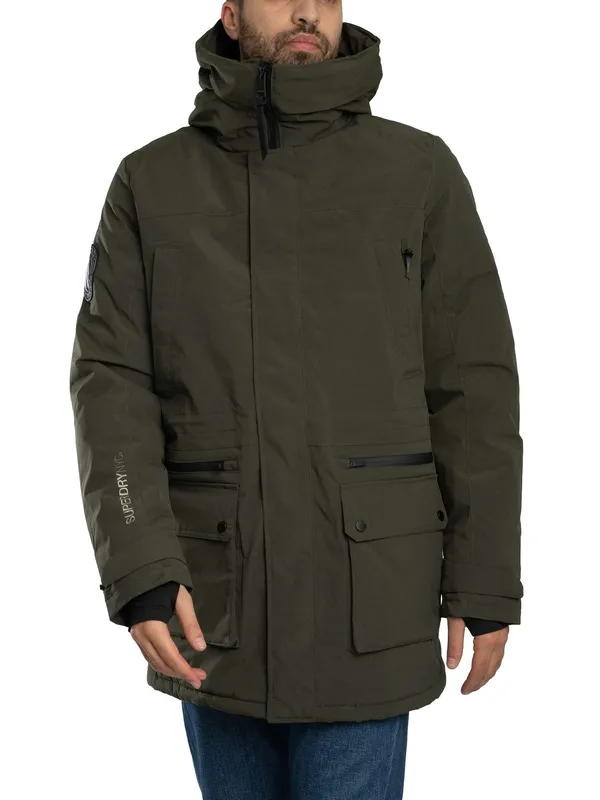 Padded parka Superdry City Vert XL