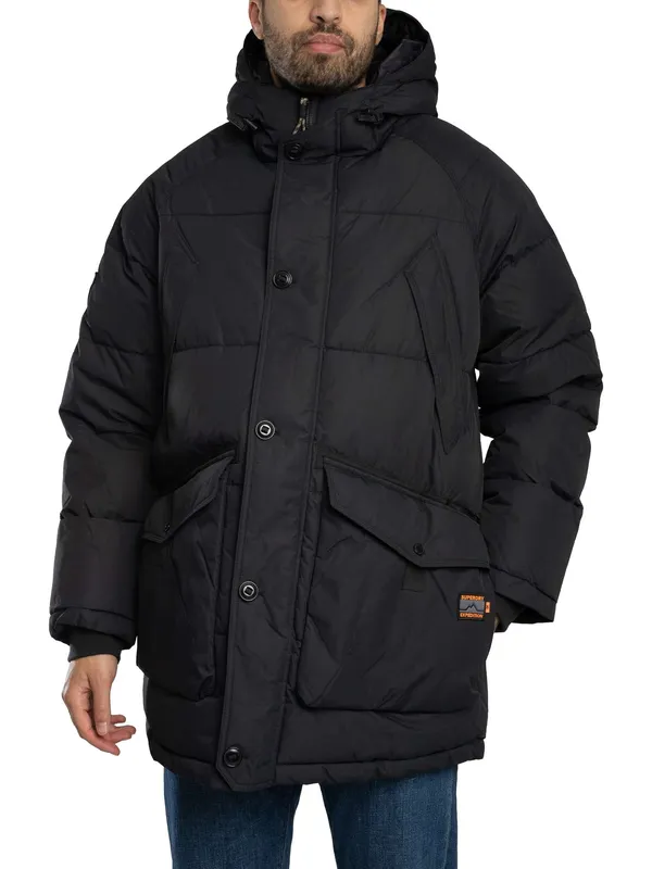 Parka jacket Superdry Expedition Noir 2XL