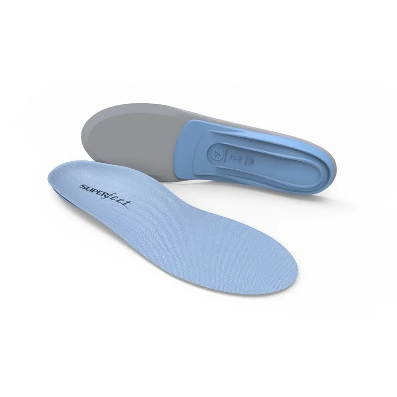 Superfeet All-Purpose Support Medium Arch Insoles, Blue
